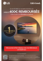 Promos et remises  : OFFRE LG : JUSQU'À 400€ REMBOURSÉS