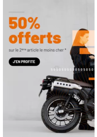 Prospectus DAFY MOTO Roanne : 50% offerts