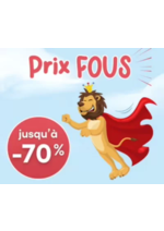 Prospectus  : Prix Fous