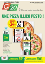 Prospectus G20 : UNE PIZZA ILLICO PESTO !