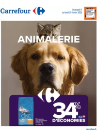 Prospectus Carrefour Drive BORT DELCY : ANIMALERIE