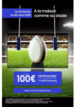 Promos et remises  : Jusqu'à 100€ remboursés