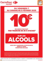 Prospectus Carrefour Market : OPERATION BON D’ACHAT SUR LES ALCOOLS