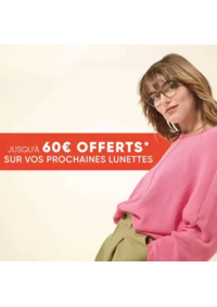 Prospectus Les opticiens mutualistes SALLANCHES : Jusqu'à 60€ offerts