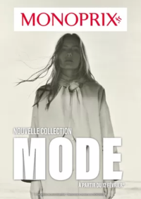 Prospectus Monoprix VENDOME : NOUVELLE COLLECTION MODE