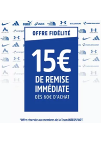 Prospectus Intersport COGNAC : Offre fidélité