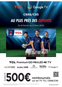 Prospectus BeDigital Colmar : TCL TV C85