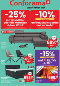 Prospectus Conforama Bienne : Conforama reklamblad - DE