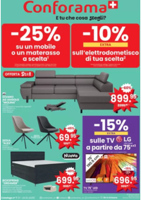 Prospectus Conforama Meyrin : Conforama reklamblad - IT