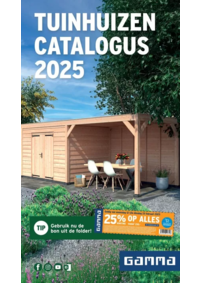 Prospectus GAMMA KAMPENHOUT : Tuinhuizen Catalogus