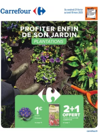 Prospectus Carrefour CHALON SUR SAONE - Rue Dumorey : PROFITER ENFIN DE SON JARDIN