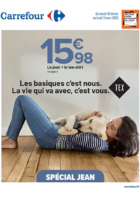 Prospectus Carrefour FLINS SUR SEINE : LES LOOKS JEAN