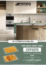 Promos et remises  : SMEG vous offre une grille airfry