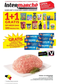 Prospectus Intermarché Anderlues : 1 + 1 Gratis