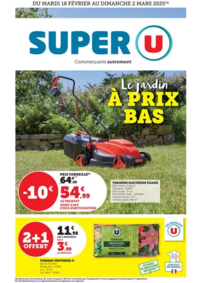 Prospectus Super U JOSSELIN : Spécial Jardin