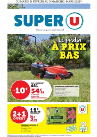 Prospectus Super U VARADES : Spécial Jardin