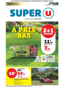 Prospectus Super U CONTRES : Spécial Jardin