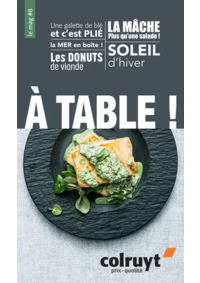 Prospectus Colruyt FAYL-BILLOT : À table !