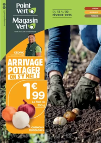 Prospectus Point Vert CADOURS : Arrivage potager on s'y met !