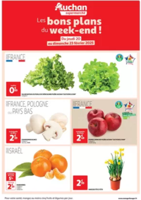 Prospectus Auchan Supermarché Launaguet : Les bons plans du week-end dans votre super !