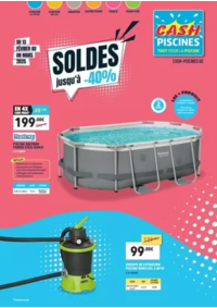 Prospectus Cash Piscine St Georges des Coteaux : SOLDES jusqu'à -40 %