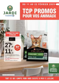 Prospectus Jardi E.Leclerc CROZON : Top promos pour vos animaux