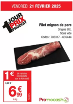 Promos et remises  : 1 jour prix produit