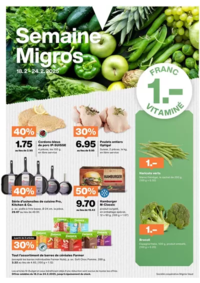 Prospectus Migros Chavannes-Renens : Groossi Uswahl a Ängbot