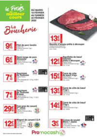 Prospectus Promocash Aulnoy lez Valenciennes : La boucherie