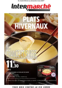 Prospectus Intermarché Super Faverges : S09 - R5 - PLATS HIVERNAUX