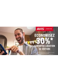 Prospectus Avis St Germain La Prad : Économisez 30 % sur les locations en France avec Avis Drive