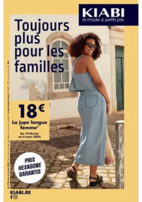 Prospectus Kiabi Fitz james : Toujours plus pour les familles