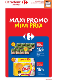 Prospectus Carrefour Market BOURISP : MAXI PROMO MINI PRIX