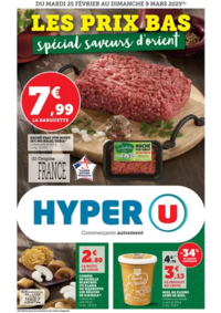 Prospectus Hyper U PARTHENAY : Saveurs d'Orient