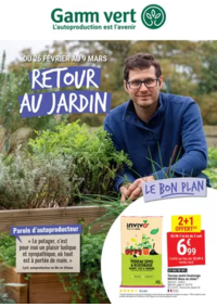 Prospectus Gamm vert ROMORANTIN LANTHENAY : RETOUR AU JARDIN