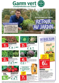 Prospectus Gamm vert LE NOUVION EN THIERACHE : RETOUR AU JARDIN