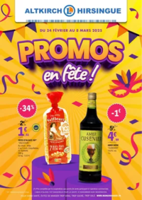 Prospectus E.Leclerc HIRSINGUE : Promos en fête