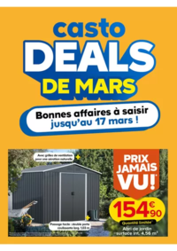 Prospectus Castorama VANDOEUVRE LES NANCY : Deals de Mars