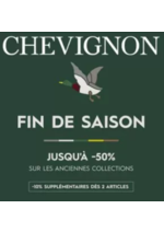 Prospectus Chevignon : Fin de saison