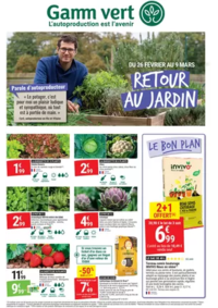 Prospectus Gamm vert ST ETIENNE DU BOIS : Retour Au Jardin