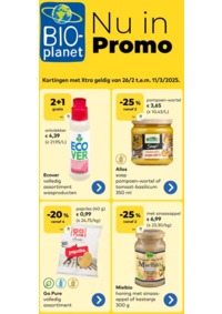 Prospectus Bio Planet NIVELLES : Nu In Promo