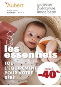 Prospectus Aubert AUBAGNE : Les Essentiels - Tout l'équipement pour votre bébé