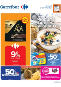 Prospectus Carrefour Drive LE CRES : PRODUITS LAITIERS & VÉGÉTAUX