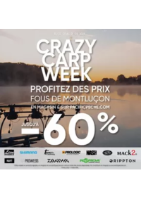 Prospectus Pacific Pêche ANGERS : Crazy carp week