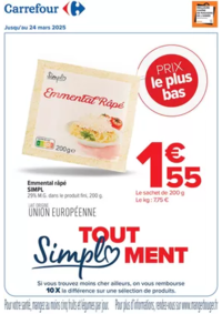 Prospectus Carrefour ORLEANS : FEUILLET DIGITAL SIMPL' CARREFOUR