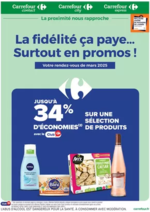 Promos et remises  : LA FIDÉLITÉ, CA PAYE SURTOUT EN PROMOS EN MARS...