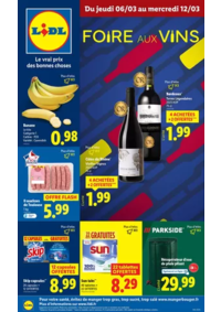 Prospectus Lidl ETAMPES : Les bonnes affaires sont chez Lidl ! Découvrez une sélection de produits à petits prix