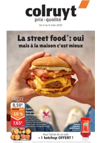 Prospectus Colruyt DAMPIERRE : Street food