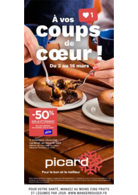 Prospectus Picard VILLENEUVE D'ASCQ BOULEVARD DE L'OUEST : A vos coup de coeur