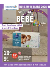 Prospectus E.Leclerc BELLERIVE SUR ALLIER : BEBE